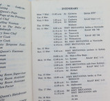 RARE. 1977 QEII Silver Jubilee Visit Aid-de-Camp Booklets, Notes, Speech.