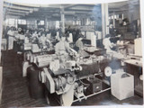 Scarce c1940s Tally Ho Cigarette Paper Co 5 Large Factory Photos.