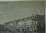 1830 Large Engraving “View in The Regents Park"