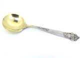 Antique 'Georgian Pattern by Towle' Sterling Silver Ice Cream Spoon Set of 5 89g