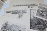 1880s Job Lot 19 x Engravings. Queensland. Brisbane, Nth Qld, Central Coast etc