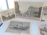 1880s Job Lot 19 x Engravings. Queensland. Brisbane, Nth Qld, Central Coast etc
