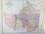 RARE c1886 10 x Very Large “County” Maps of NSW Districts by John Sands.