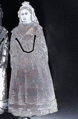 Vintage Queen Victoria Steel Bookmark