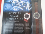 Military Watches Magazine Vol 18: Egypt 1950s Naval Commando by Eaglemoss