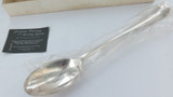 Near Mint / Huge Georgian Style Silverplate Serving Spoon by Gerity Original Box