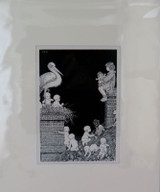 1919 Selected Edition Ida Rentoul Outhwaite Matted Print "Elves and Fairies” #6