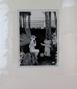 1919 Selected Edition Ida Rentoul Outhwaite Matted Print "Elves and Fairies” #9