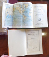 Five Vintage / Antique Non-Finction Books. Geography, French, Dictionary