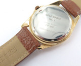 Nice L/Ed 318/999 "Gold Eagle” Quartz Mens Watch + Good Leather Strap.