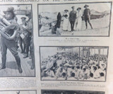 WW1 Sidelights Gallipoli Campaign. Large Newspaper Page ex Sydney Mail Undated