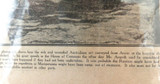 WW1 After a Battle in Gallipoli. Large Newspaper Page ex Sydney Mail 10/11/1915.