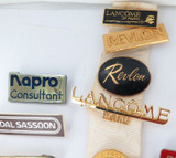 Rare Large Lot 1980s / 1990s David Jones & Myers Brand Consultants Badges.