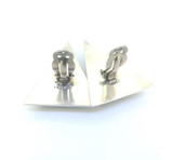 Stunning Handmade Sterling Silver & Malachite Clip-on Earrings 28.8g