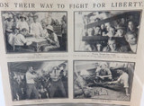 WW1 2 Pages ex Sydney Mail 1915. Fight for Liberty & Scenes Along (Coo-ee) Route