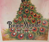 Priced to Sell ! 1930s Superb Large Australian Colour Adverts Beau Monde Hosiery