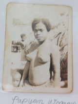 RARE Lot WW2 c1943 Papua New Guinea Native Women Photos.