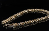 Vintage 14ct Gold 1.65cttw Diamond Set Bracelet 18cm 12.2g Val $5720