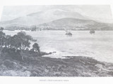 Group Lot Original 1886 Engraving Prints, Early Tasmanian Scenes