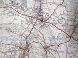 1930s "One Inch" Map, Ordnance Survey of NW London and Watford #106