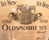 1928 The Brisbane Courier Superb Huge Motoring Advert. OLDSMOBILE SIX.
