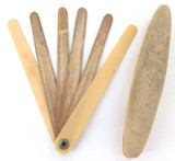 c1900s Celluloid ? Xylonite ? Manicure Set in Original Storage Pouch.