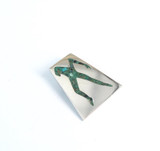 Figural Taxco, Mexico Handmade Sterling Silver Brooch