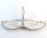 Vintage Reed & Barton Sterling Silver Lilly Pad Server #2, 463 grams