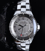 Auth. CHANEL J12 GMT Chromatic Ceramic 41mm Men’s Automatic Watch in Box.