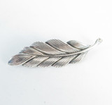 Vintage Tiffany & Co Sterling Silver Feather Brooch