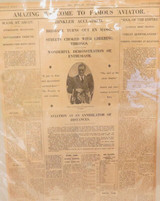 1928 Super Rare Grouping The Brisbane Courier Aviators Hinkler & Kingsford-Smith