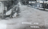 Early 1900s, Sherwood Road, Toowong (Dirt Road) Local Shops Photograph.