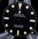 Authentic Vintage 1967 Rolex Submariner 5513 meters first Singer Dial  #307