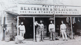c1872, RARE Blackburn & McLaughlin, Storekeepers Post Office, Imbil Photograph.