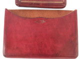 Vintage Quality L Romiti Hand Made Italian Genuine Leather Wallet / Holder.