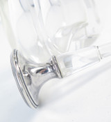 Antique J E Caldwell & Co x Gotham Sterling Silver & Glass Perfume Bottle