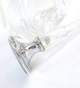 Antique J E Caldwell & Co x Gotham Sterling Silver & Glass Perfume Bottle