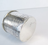 Vintage Childs Nursery Rhyme Sterling Silver Cup for Edith. Christening Birthday