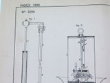 RARE 1882 Robert Gulcher Australian Patent #3299 “Improvement in Electric Lamps"