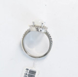 .925 Sterling Silver Ring With 1.6ct Moonstone