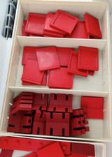 Large Job Lot Vintage Assorted Fischertechnik Parts in Fischertechnik Crate. #3