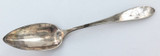 1841 Large German Silver 13 Loth (.812) Engraved Table / Dessert Spoon.