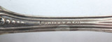 1817 - 1850 Matching Pair Condiment Spoons American Coin Silver S.Hoyt & Co, NYC