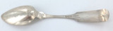 c1820 USA Coin Silver Dessert Spoon P P Haves / P P Hayes Pokeepsie Poughkeepsie