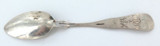 1800s USA Coin Silver “Present, From To” Tea Spoon. Maker Pear & Bacall.