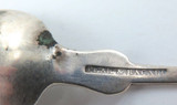 1800s USA Coin Silver “Present, From To” Tea Spoon. Maker Pear & Bacall.