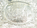 Large Antique European Style Pierced & Figural Serving Dish by Derby Silver Co