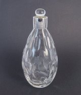 Vintage Chelsea Designer William Yeoward Small Crystal and Silverplate Decanter