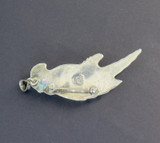 Vintage .925 Sterling Silver Parrot Brooch With Pendant Bale