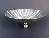 1955-65 Tiffany & Co Sterling Silver Scalloped Bowl On Bun Feet